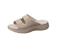 Sandale Femme Compensées Été Chaussures Ete Chaussures à Talons Hauts en Denim Coréen Pour Femmes Semelle Épaisse et Tendance Bout Ouvert Tête Carrée Chaussure de Plage (Beige 41)