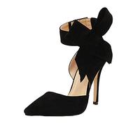 Sandale Femme Confortable Bow Solid High Big Heels Ladies Summer Point tempérament Fashion color sandales pour femmes