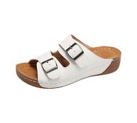 Sandale Femme Confortable Compensée, Été Nu Pieds Sandalette Chaussures Ete Compensées Femmes Orthopedique Sandales Soutien Voute Plantaire Mode Larges Pied, Sandales Femme Été Compensées Remonte