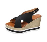 Sandale Femme Confortable Sandales Bout Ouvert Espadrille Femmes Compensees Chaussures Tongs De Plage Chaussures De Randonnée Femme Sandales Semelle Liège D'été Argentées Sandale Pied Large