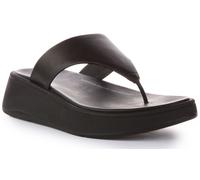 Sandale Femme En Cuir Luxe Fitflop À Tige Noir UK 3 - 8