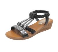 Sandale Femme Ete Talon,Escarpin Rose Légère Slipper Boheme Cuir Souple