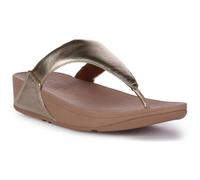 FitFlop Femme Thong Embout d'orteil en Cuir Lulu, Platino, 40 EU