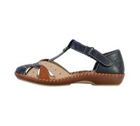 Sandale Femme - RIEKER - Preston - Fermeture Scratch - Cuir - Confort exceptionnel 39