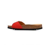 Sandale Femme SCHOLL ESTELLE Suede - Rouge - Bride en métal réglable - Semelle intérieure en cuir 39