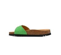 Sandale Femme - SCHOLL ESTELLE Suede - Vert - Tige en daim - Bride réglable - Semelle intérieure en cuir 41