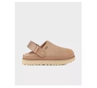 Sandale Femme - UGG GOLDENSTAR CLOG - Daim-Nubuck - Talon Compensé - Beige 37