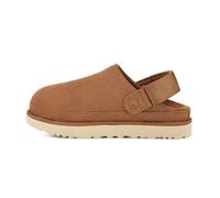 UGG Sabot Goldenstar Clog – Tige en daim, Talon compensé, Sangle de talon réglable – Femme Marron 36