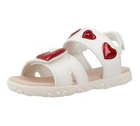Sandale GEOX J SANDAL HAITI GIRL - Blanc - Fille - Boucle de serrage - Basse - Enfant 33