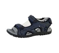 Geox Homme Uomo Sandal Strada D Sandales, Navy/Dk Grey, 43 EU