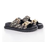 Sandale Guess Fatema Logo 4g Femme Noir - 40