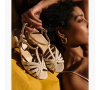 Sandale Hadèle Beige 42 BLANC