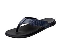 Sandale Homme Confortable Pantoufles Homme Ete Tong Mode Été Motif Plat Confortable Antidérapant Grande Plage Chaussures Mule Intérieur Sabot