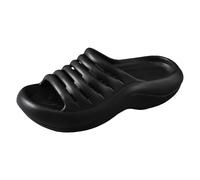 Sandale Homme Talon 2026 Sandales Homme Été Confortables Mules en Cuir Vintage Plateforme Compensées Pantoufles Premium Orthopédiques Ventes De Printemps Chaussons Plage D'été Taille Idéal Cadeau