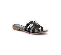 Les Tropéziennes Mules Femme Damia – cuir noir – Taille 40