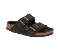 Sandale Mixte - BIRKENSTOCK - uni - Cuir - Boucle de serrage - Marron 37
