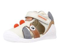 Sandale - nu-pieds BIOMECANICS 104410 - Enfant Garçon - Fermeture Pression - Gris 18
