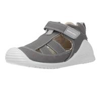 Sandale - nu-pieds BIOMECANICS 93918 - Garçon - Textile - Scratch - Gris 18