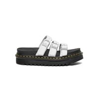 Sandale - nu-pieds Femme DR. MARTENS 133459 Blanc - Talon Compensé 36