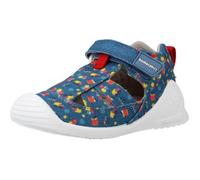 Sandale - nu-pieds fille BIOMECANICS 120705 Bleu - Textile - Semelle int. Gomme 18