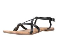 Sandale - nu-pieds GIOSEPPO 136538 Noir - Cuir - Compensé 2cm - Boucle de serrage 38