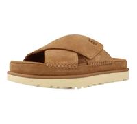 Sandale - nu-pieds UGG 133604 - Marron - Femme - Talon compensé 2cm - Boucle de serrage 37