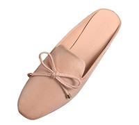 Sandale orthopedique Femme Chaussures Running Femme Nouvelles Chaussures Plates en pour Femmes Printemps et en été Bowknot Fashion Sandals Orthopédique Marche Basket Respirantes Rose 40