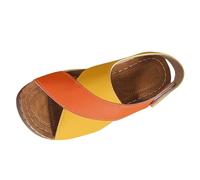 Sandale Orthopédiques Femme Ete Pieds Sensibles Chaussures Larges Confortable Sandales À Bout Ouvert Randonnee Chaussures De Loisirs Confortables Décontractées
