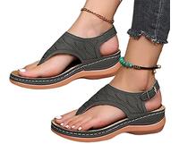 Sandale Orthopédiques Femme, Orthopedique Chaussures Pantoufles Flip Flops Bout Ouvert Arch Support Sandales Respirantes Antidérapantes Tong Sandale orthopédiques Confortables Pantoufles d'été
