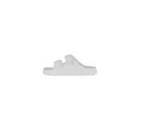 Sandale Plastique Armani Exchange - Homme - Blanc - Boucle ajustable - Semelle en caoutchouc - Logo de la marque 43