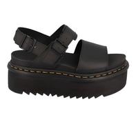 Sandale Plateforme DOC MARTENS - VOSS QUAD - Noir - Brides Réglables - Cuir