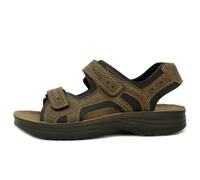 Sandale pour Homme - INBLU - Marron - Fermeture à scratch 43