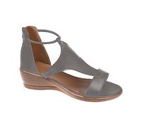 Sandale Randonnee Femme Nu-Pied Confort Plateforme Chaussures De Vacances Antidérapantes Respirantes Chaussons Bout Ouvert Vintage Claquette Femmes Mode Legere Compensées Semelles Épaisses