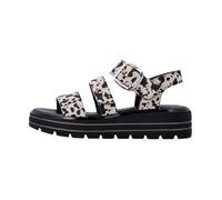 Sandale - REMONTE - Lugano - Cuir - Compensé - Beige/Noir 40