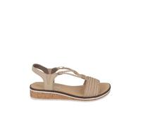 Sandale - RIEKER - Sandale Beige - Basse - Plat - Synthétique 40