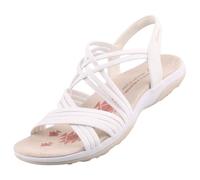 Sandale - SKECHERS - 163185-WHT - Femme - Blanc - Élastique - Plat 37