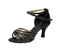 Sandale Talon Femme Chaussures Ete Danse Latine De Sandales Demi Pointe Classique Été Chaussure Chausson Mariage Confortable Heels Dance Shoes Plates Pour Femmes Années 20 Pedille Moderne Jazz Chic Et