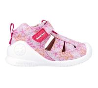 Sandale toile imprimée - BIOMECANICS - 242181-A - Fille - Scratch - Lilas 18