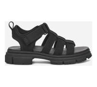 Sandale UGG Ashton Multistrap pour enfant | UGG UE in Black, Taille 36, Nubuck/Textile/Recycled Materials