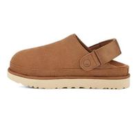 UGG Sabot Goldenstar Clog – Tige en daim, Talon compensé, Sangle de talon réglable – Femme Marron 36