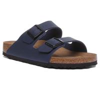Sandale Unisexe Birkenstock Arizona BF À Deux Boucles En Bleu UK 2-12