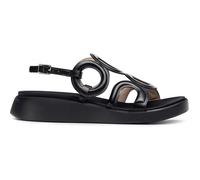 Sandale WONDERS C-6533 ARIZONA MOTRIL - Noir - Compensé - Femme 39