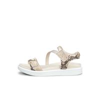 Sandales 3 brides femme Ecco Soft Beige 39