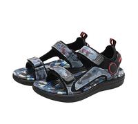 Sandales 36 pour enfants - Sandales d'été pour petits orteils fermés - Sandales sportives de randonnée et de sport de plein air - Sandales d'été pour garçons, bleu, 40 EU