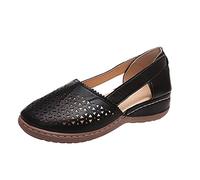 Sandales à Bout Fermé pour Femmes Compensé Sandales de Baskets Sandale Confortable Semelle Souple Chaussures Antidérapantes Soutien Voûte Plantaire Chaussure de Trekking Été Sandale d'outdoor