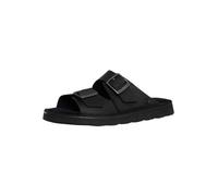 Clarks Originals Sandales Solsbury Strap mixtes en cuir noir Taille 41,5 EU
