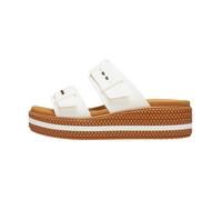 Sandales à Enfiler Crocs Brooklyn Woven Buckle - Chalk 36/37