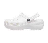Sandales à Enfiler Crocs Classic Platform Clog - Blanc 39