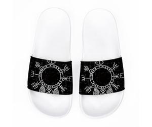 Sandales à Enfiler imprimées pour Hommes avec Semelle extérieure en Caoutchouc pour Un Confort Optimal à l'intérieur comme à l'extérieur