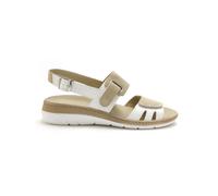 Sandales à pattes scratch femme Pédiconfort Beige 38